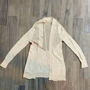 cream colored sweater by Roxy, size L